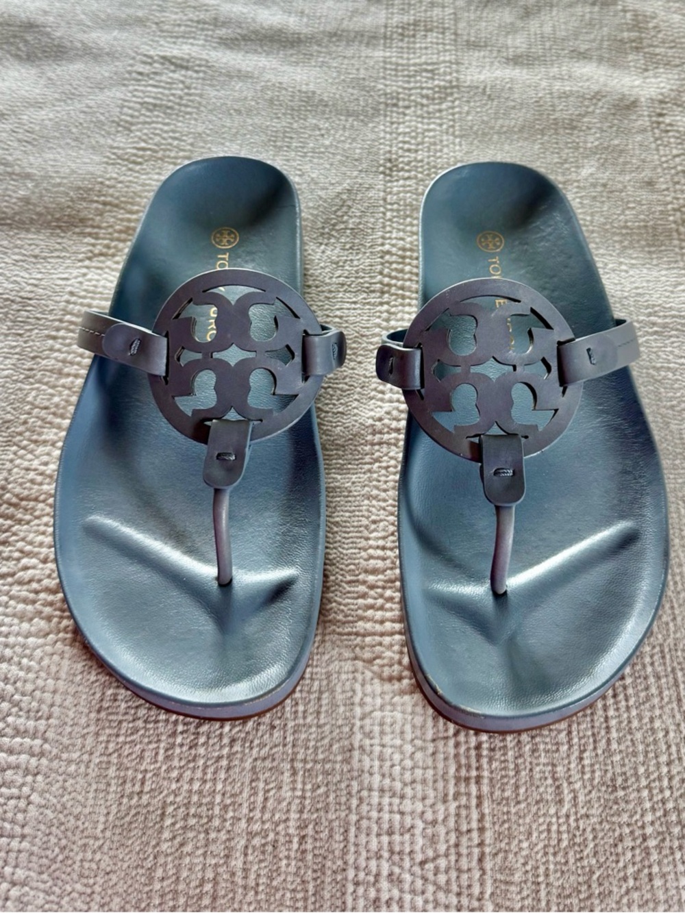Tory Burch  Miller Logo Thong Sandals